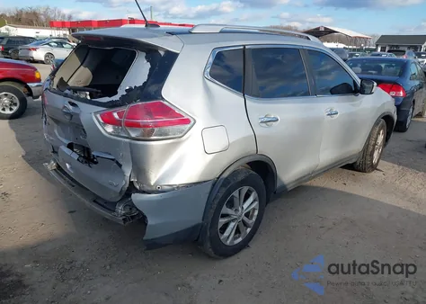 2016 Nissan Rogue Sv from USA, damaged, VIN KNMAT2MT6GP632028